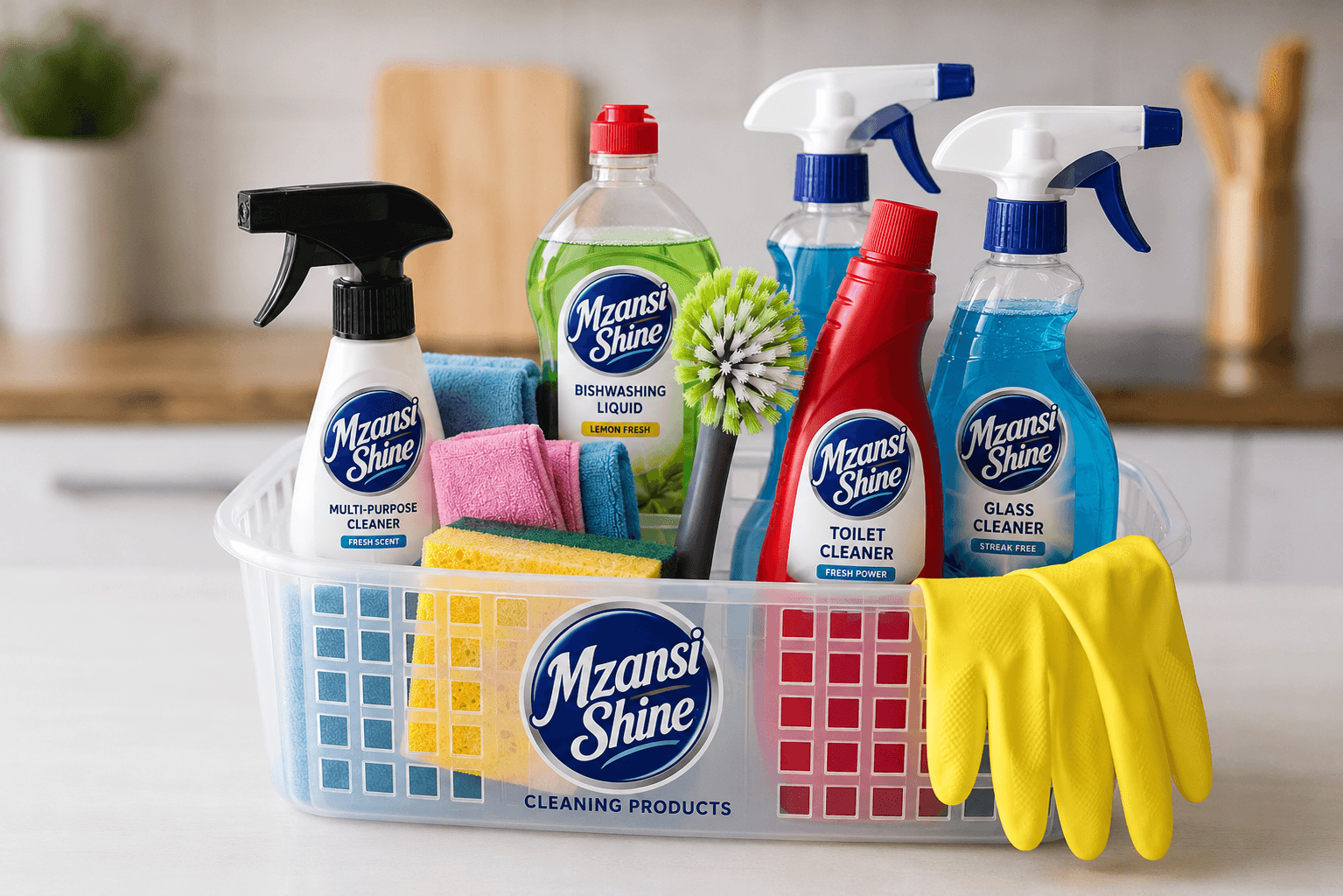 Mzansi Shine cleaning products